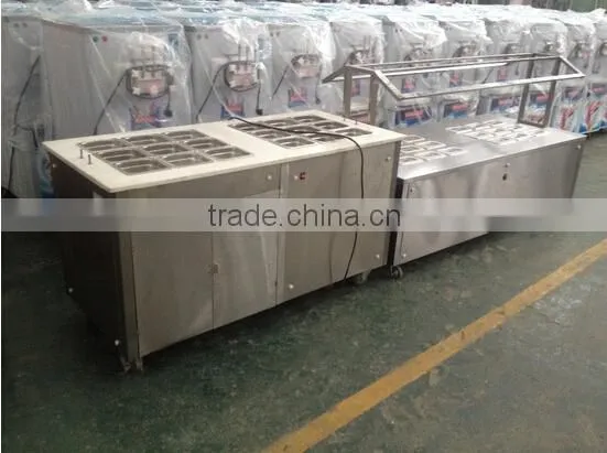 Marble slab Topping Bar Cabinet Refrigerator With Italy Compressor high capacity