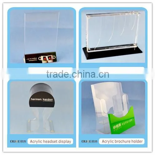 Acrylic novelty magnetic knife block