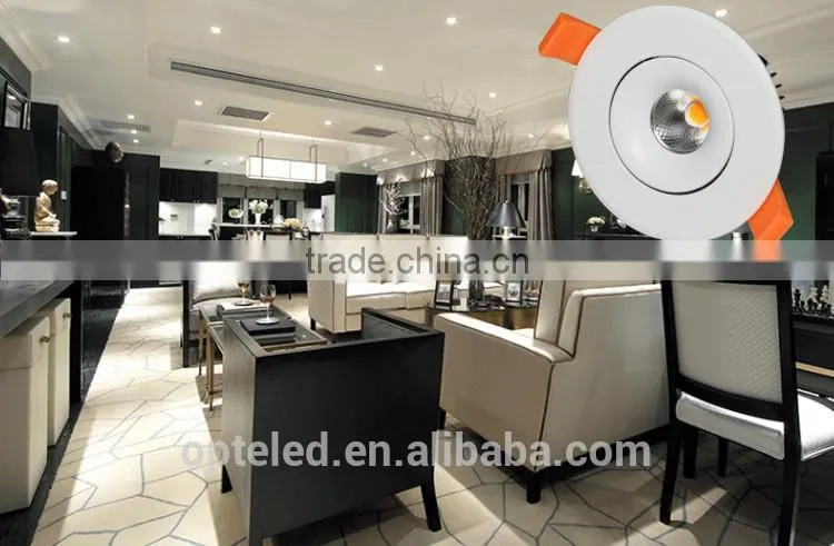 20watt recessed mounted cob downlight with high quality led downlight fixture