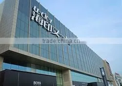 Building decoration installation of aluminum wall cladding