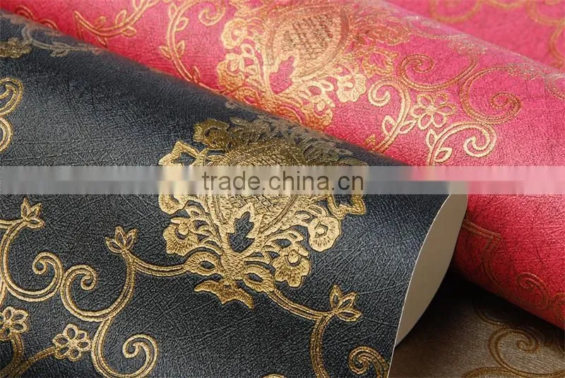 New Nature Wallpaper /hotel vinyl wallpaper/office decoration wallpaper