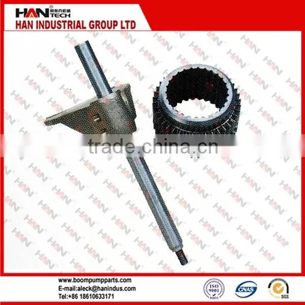 STIEBEL 4496 transfer case shaft and triaxial for concrete boom pump truck