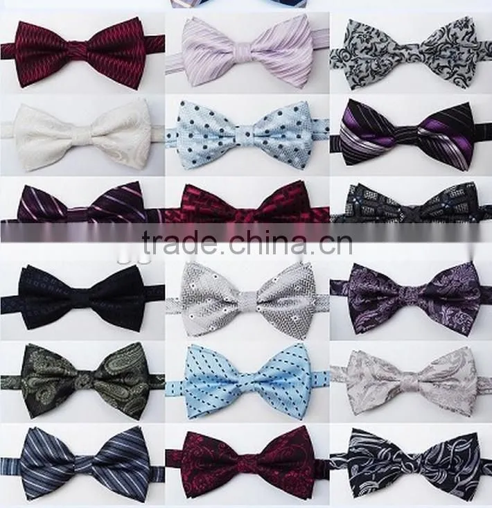 Tuxedo Classical Mustache BowTie Neckwear Adjustable Men's bow tie display shooting tie