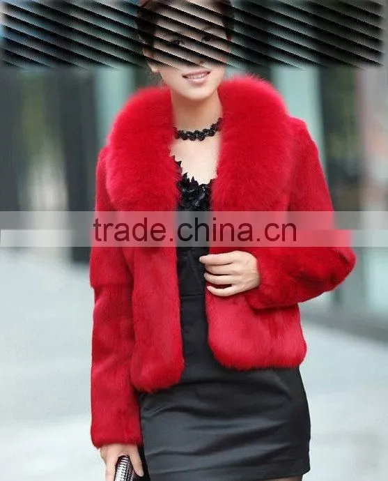 Fashion women fur coat women sheep fur comfortable elegant coat