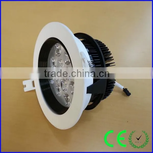 high quality ac90-265v 4 inch 12w dimmable cob led downlight