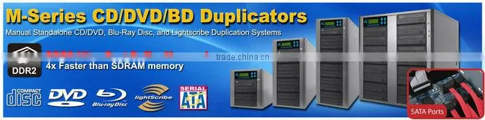 Standalone Manual USB 2.0 Connection Blu-Ray CD DVD Duplicator 10 Blu-Ray player Drives for 3D Movies