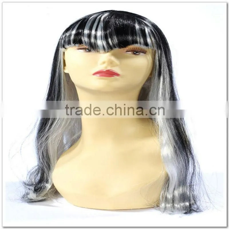 pink Long straight party wigs / cosplay for women
