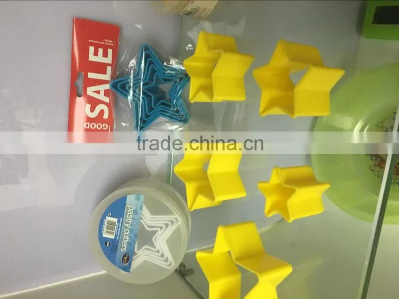 Different shape plastic cookie cutter,cake mould
