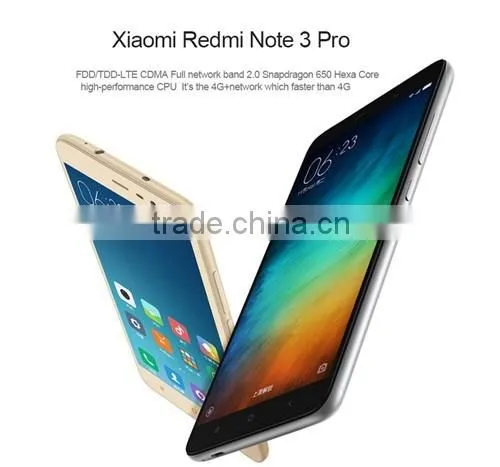 Original Xiaomi Redmi Note 3 MTK Helio X10 Octa Core Fingerprint ID Full Metal FDD LTE 4G 2G RAM 16G ROM 5.5 " MIUI 7 cell phone