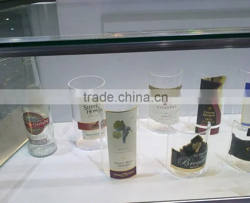 Transparent Wine Label with high quality