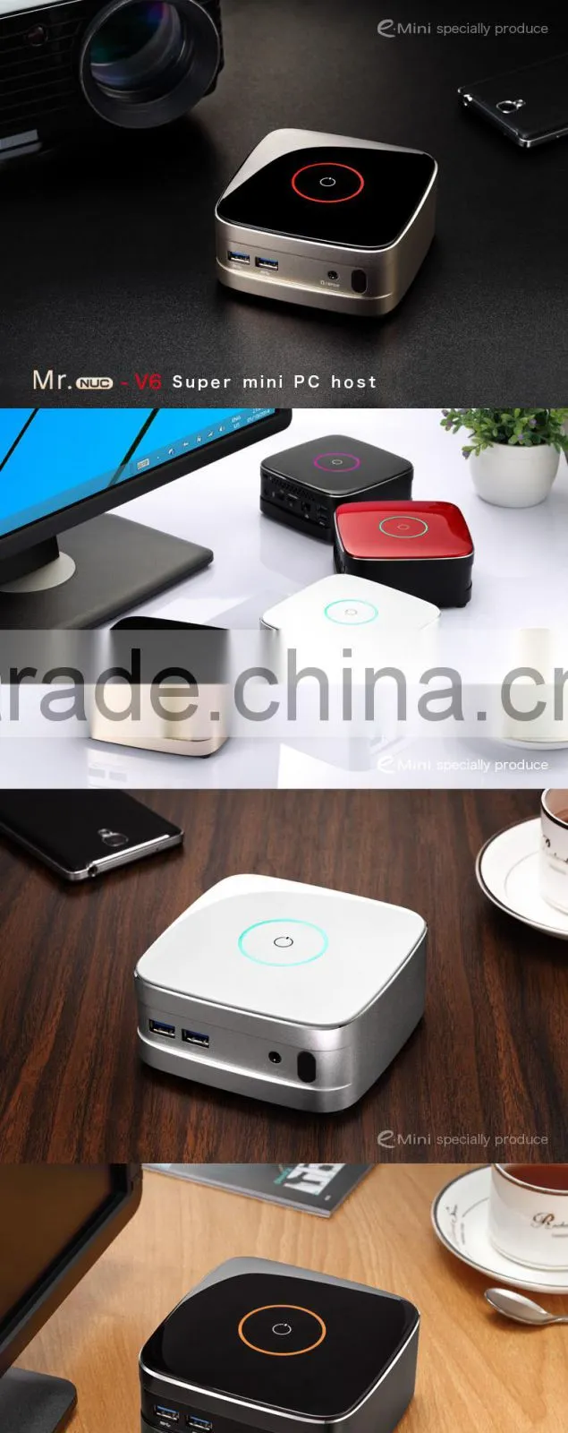Mini barebone computer Mr. nuc form Guangdong with OEM