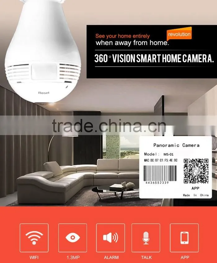 2016 new 960P wireless hidden camera/invisable camera/Lamp camera