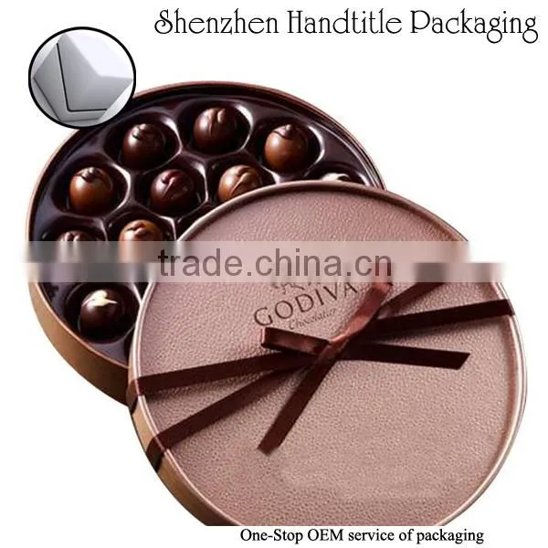 OEM elegant chocolate packaging box