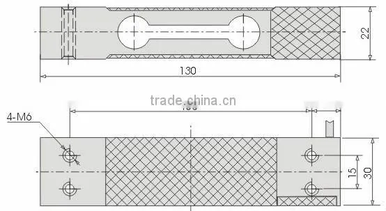 parallel beam load cell