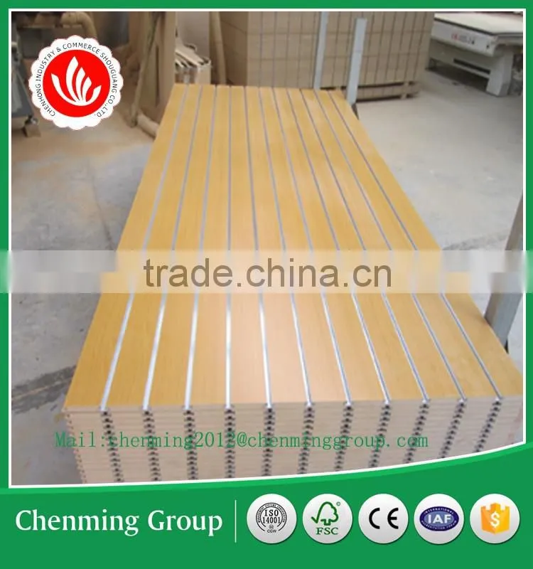 mdf slatwall in sale china