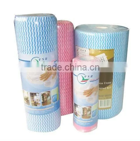 High Quality Disposable Spunlace Nonwoven Cleaning Cloth