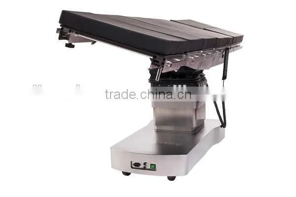 Table top is divided into five sections OT table