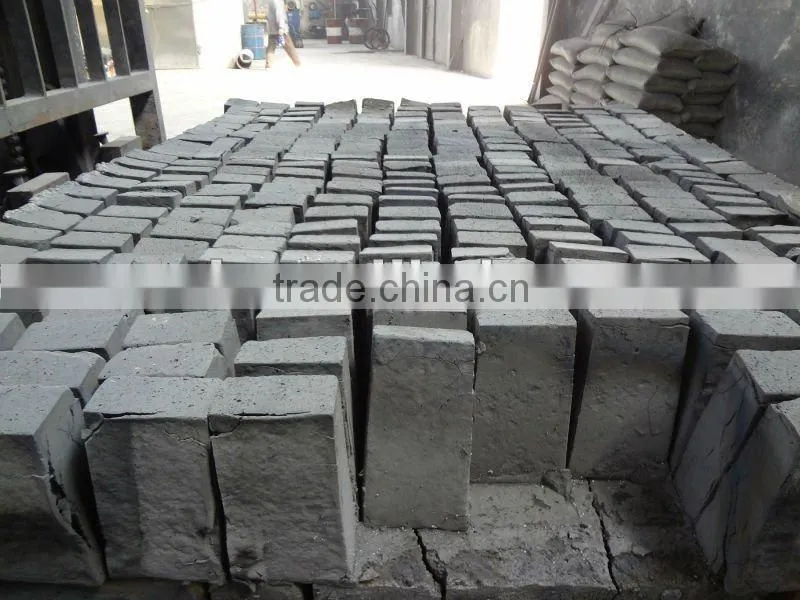 low carbon nitrided ferro chrome metal alloy block for steel making application