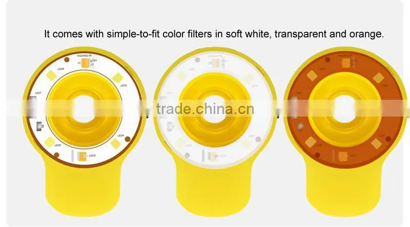 Universal Clip-On Selfie LED Light With Colored Filters And Camera Lens Kit For Smart Phones Tablets