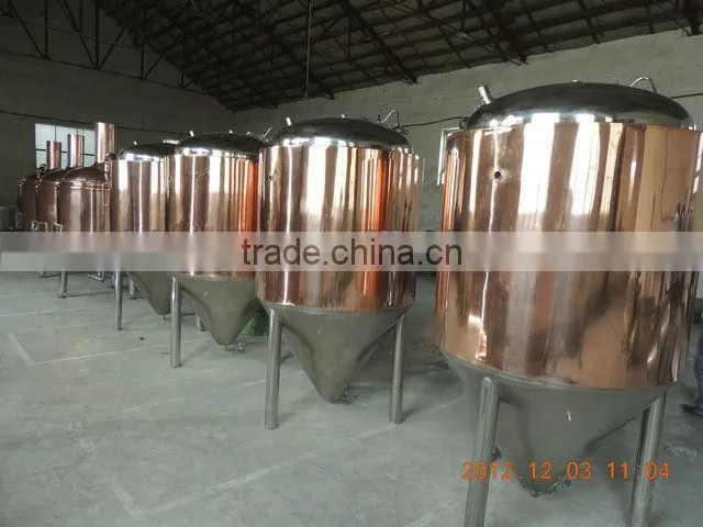 red copper fermentation containers CE OEM factory