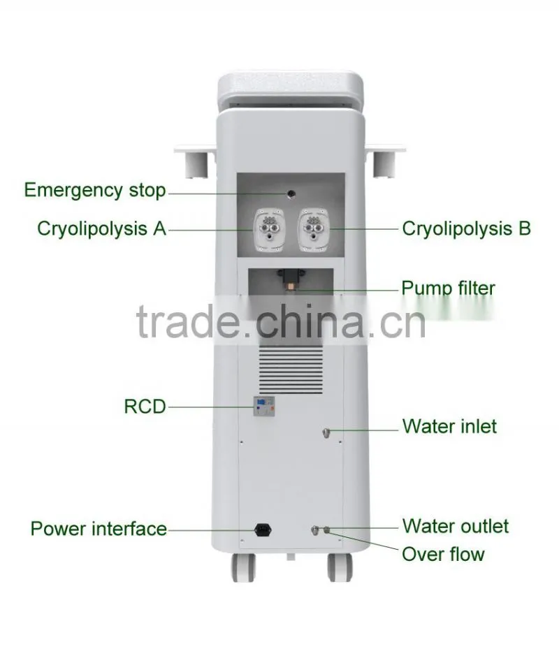 vacuum cryotherapy fat freeze machine/fat freezing liposuction machine/laser fat burning machine