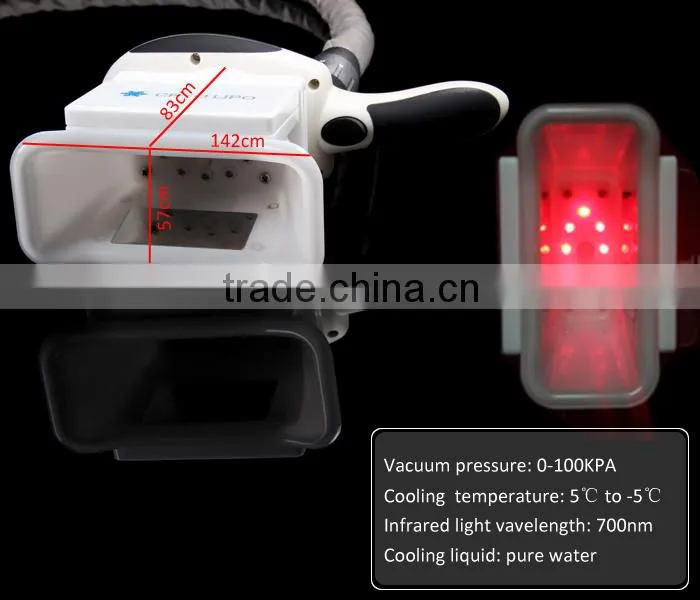 LM-S800A portable cryo and vacuum roller beauty salon equipment for weight loss