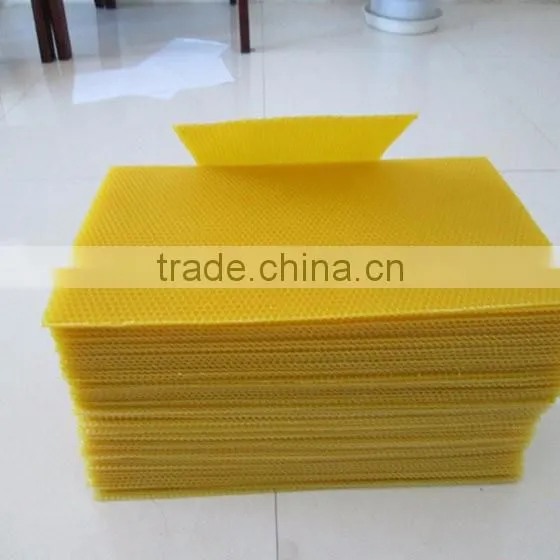 2016 bee keeping use beeswax foundation sheet/hot sale bee foundatoin sheet