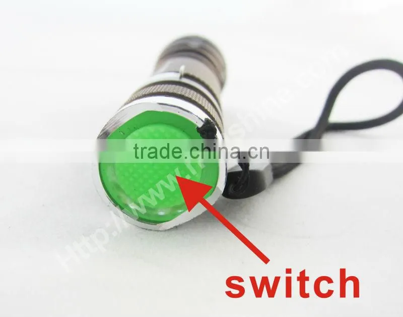 high power telescopic zoom 5 modes led flashlight