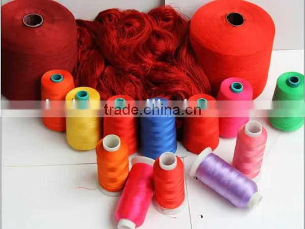 china Custom made high tenacity polyester sewing yarn thread 40s/2