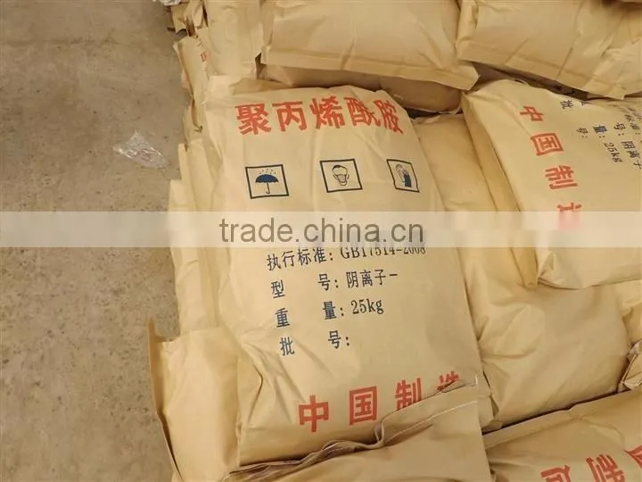 Chemicals for industrial production factory price water treatment chemicals flocculant / pam