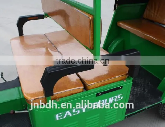 Bajaj style gas & oil powered tricycle for passenger for African market