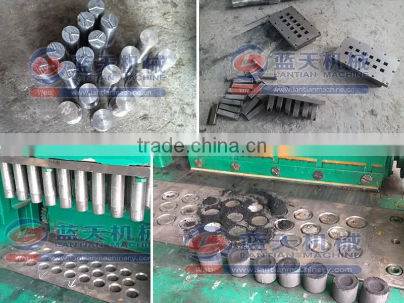 Latest design high output shisha charcoal tablet briquette forming machine