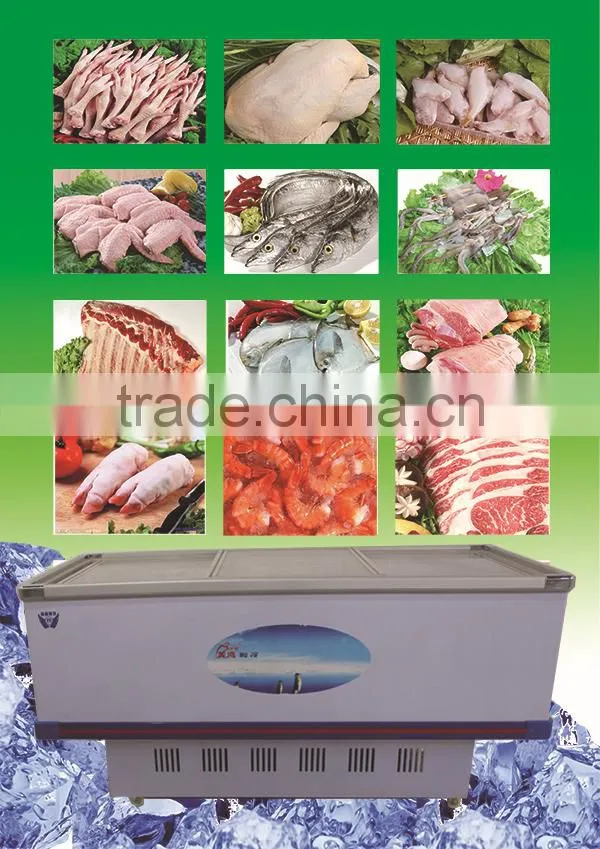 Front window energy saving display cabinet series Stainless steel freezer storage cabinet storage cabinet