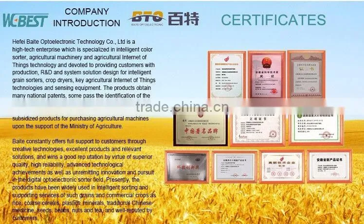 Agriculture Grading Equipment Wolfberry Color Sorter