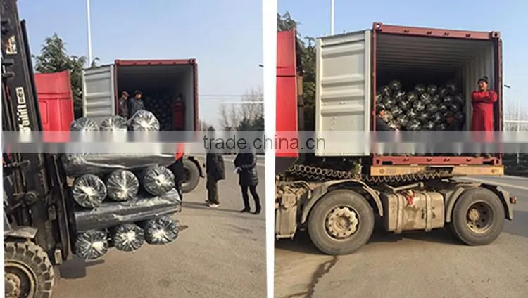 PP woven weed control mat