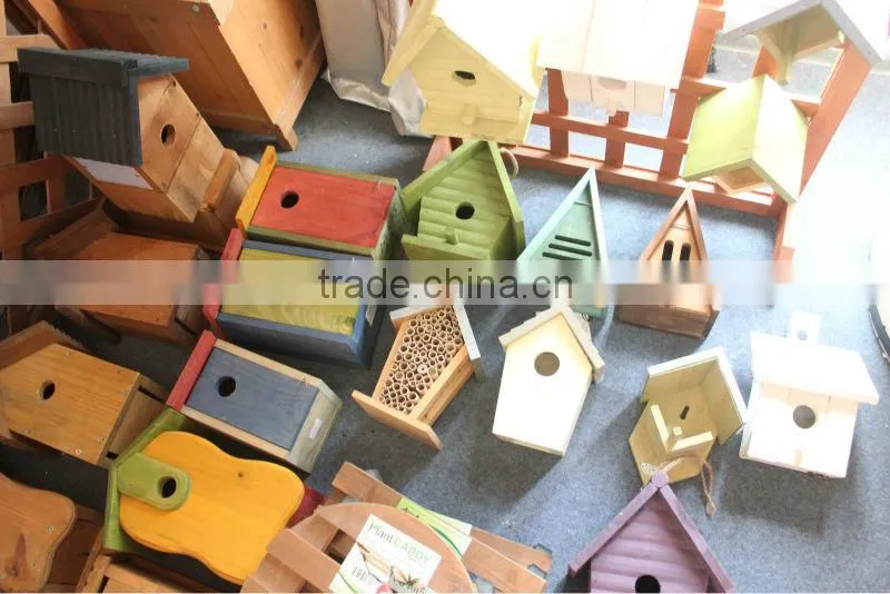 FSC make bamboo bird feeder for decoration