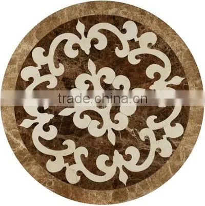 marble pattern medallion flooring stone