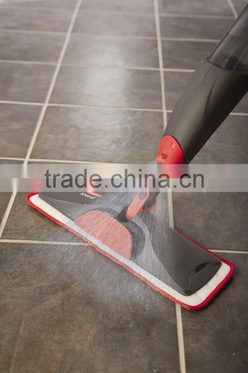 Water Spray Mop With Microfibre Cloth Floor Tiles Sweeper Cleaner New