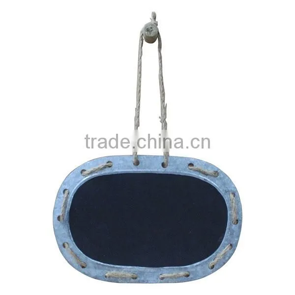 Metal Decorative Blackboard Table Chalkboard