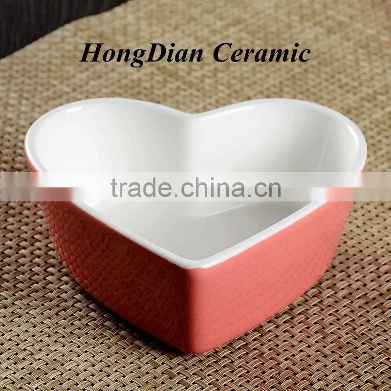 Hot selling white ceramic soup bowl wholesale rabbit bowl,halloween candy bowl