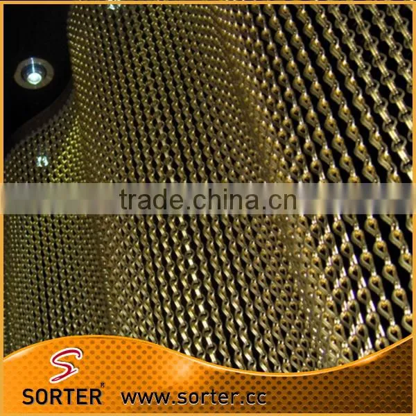 romantic double jack/link chain curtain, metal chain curtain