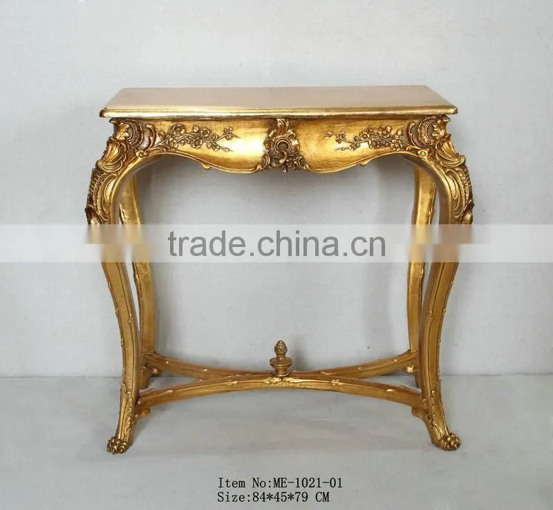 Leading Antique Living Room Furniture Small Console Table Sets