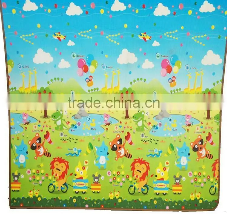 2016 hot sale children crawling mat blanket