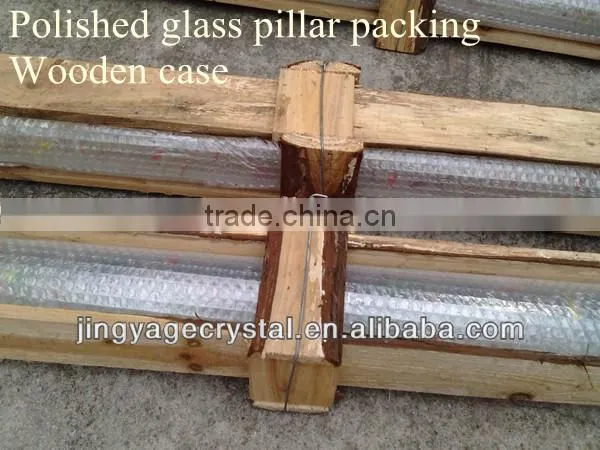 Clear Crystal Glass Panels As Home Decoration