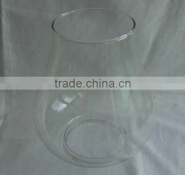 Beaded Top glass lampshade