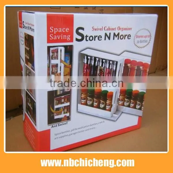 Plastic Rotating Storage Shelf