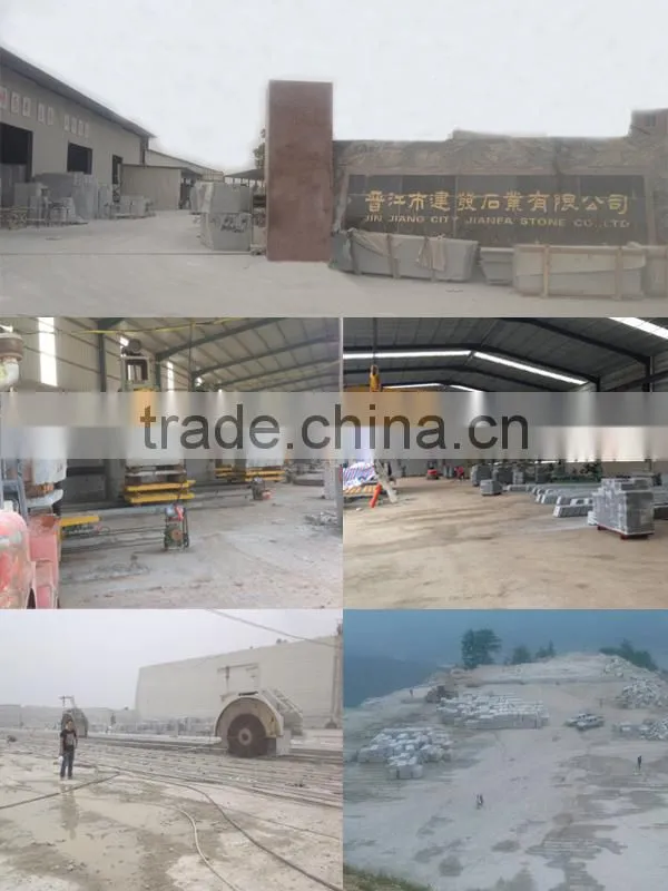 Flamed surface natural side G603 grey granite cube stone