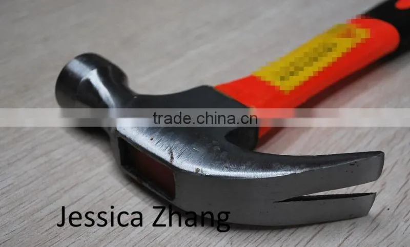 american type rip claw hammer with wood handle