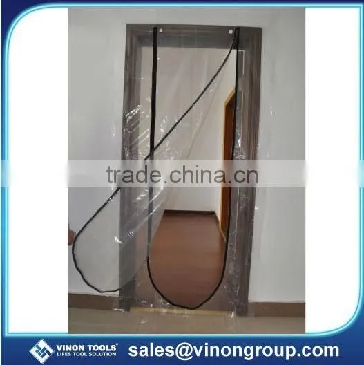 Zipper Door, Plastic protection Film