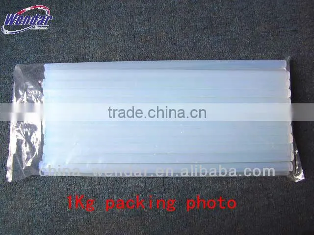 Hot melt glue stick with 11mm diameter,yellow hot melt glue stick